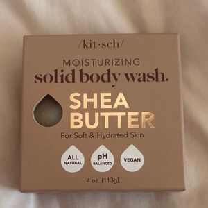 Kitsch Shea Butter Solid Body Wash - Brown
